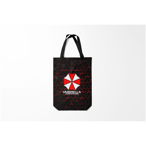 фото Сумка-шоппер / 31х42 см / геймерам / resident evil umbrella corp burnettie