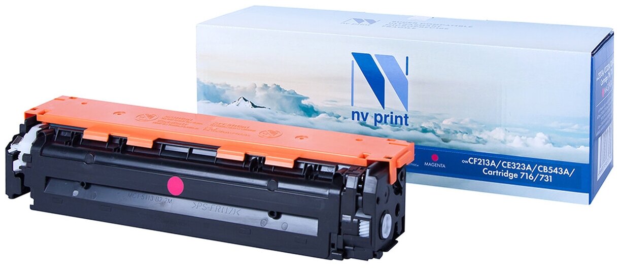 Лазерный картридж NV Print NV-CF213A, CE323A, CB543A для HP LaserJet Color Pro M251n (совместимый, пурпурный, 1600 стр.)