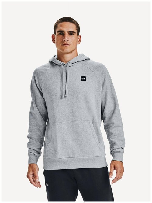 Худи Under Armour Rival Fleece, размер LG, серый