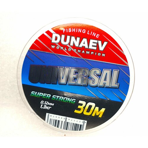 фото Леска универсальная dunaev universal 0.12мм 1.3кг