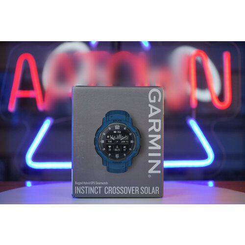 Garmin Instinct Crossover Solar Tidal Blue