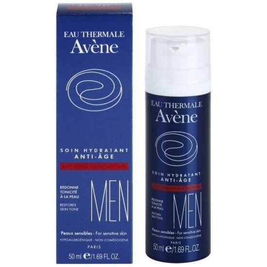 Эмульсия для лица и шеи Avene Men антивозрастная увлажняющая, 50 мл