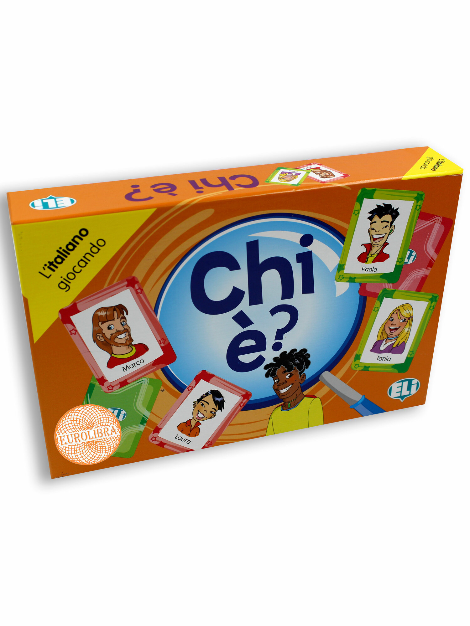 CHI E'? (A2) / Обучающая игра на итальянском языке "Кто это?"