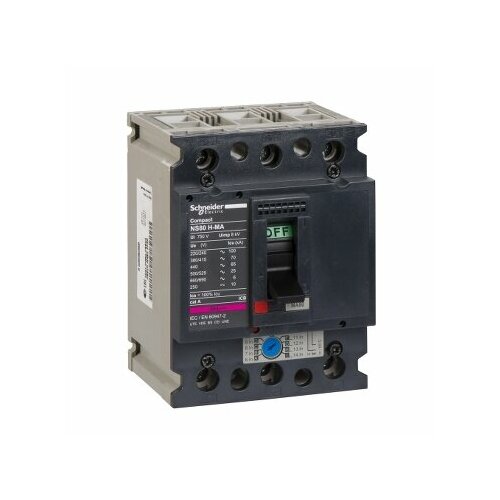 Выключатель автоматический Compact NS80H MA80 3п3T 28100 Schneider Electric