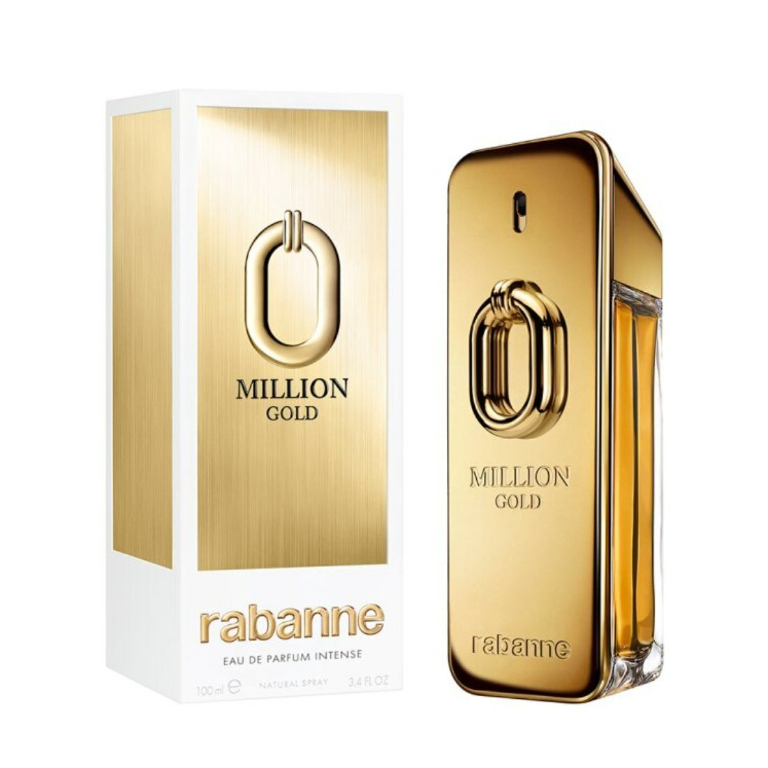Paco Rabanne Мужской Million Gold Intense Парфюмированная вода (edp) 100мл