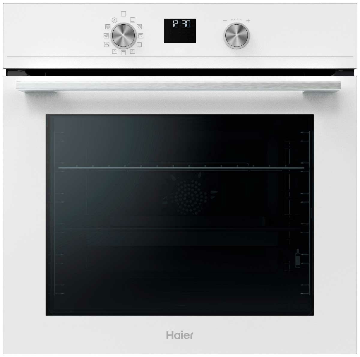 Электрический духовой шкаф Haier HOQ-K4AAN3WB, белый, с паровой очисткой