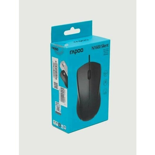 Rapoo N1600 Silent Black Usb 270₽