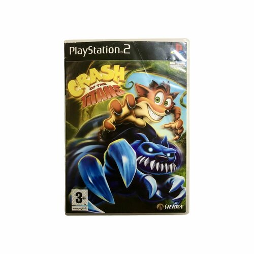 Игра PS 2 Crash of the Titans Крэш Битва титанов Приключения Платформер Экшн Sierra 2007 1680₽