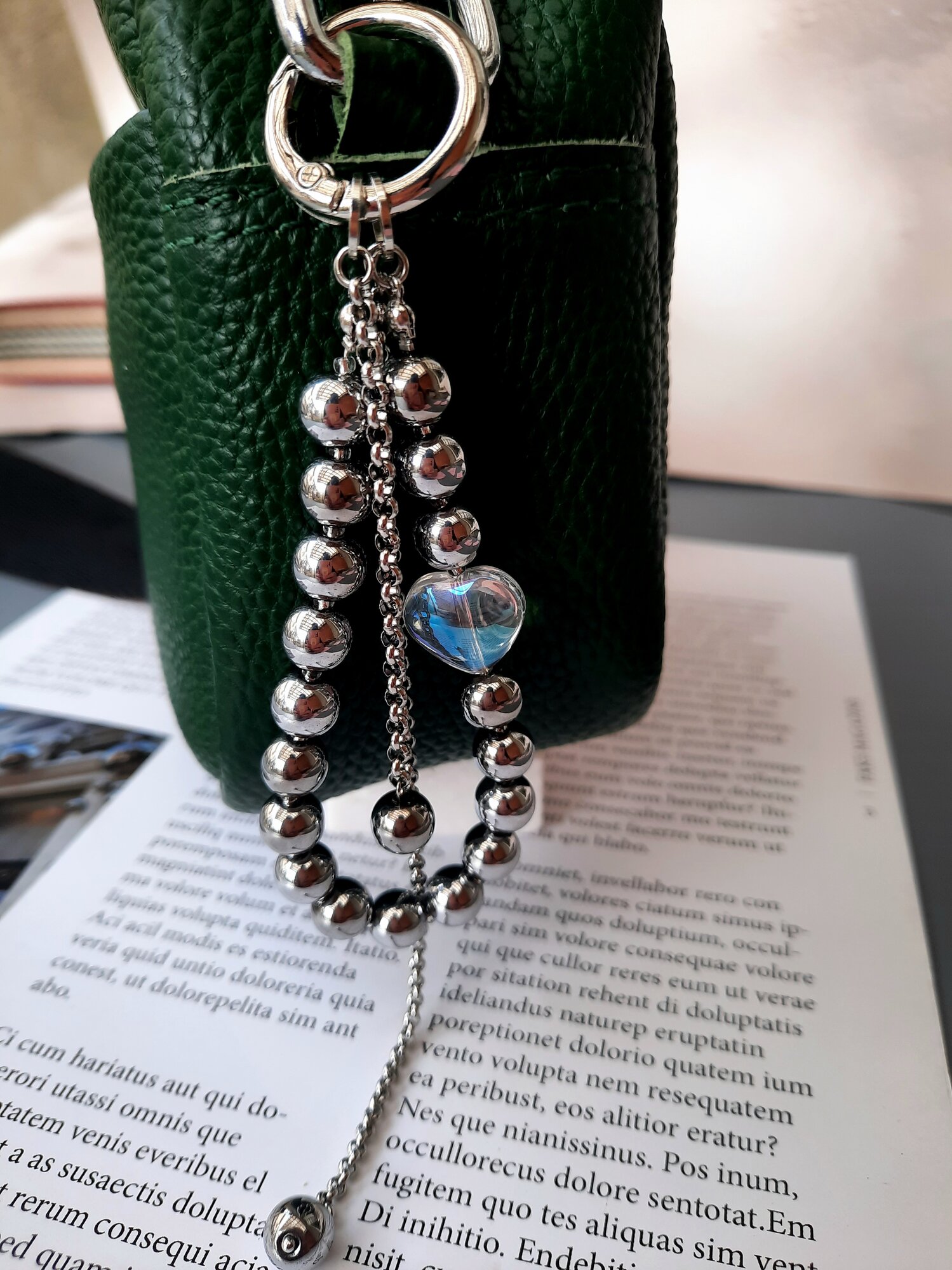 Держатель для сумок SAMOCVET, серебро — фото 1