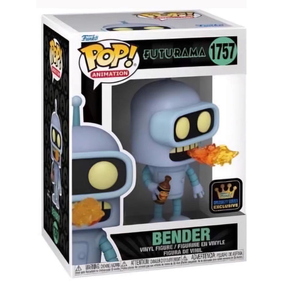 Фигурка Funko POP! Бендер c огненным дыханием (Bender with Fire Breath) #1757 — фото 1
