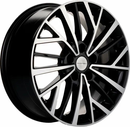 Колесный диск Khomen Wheels KHW1717 (Chery Tiggo 3/Tiggo 3 Pro) 7x17 5*108 ET40 D60.1 Black-FP