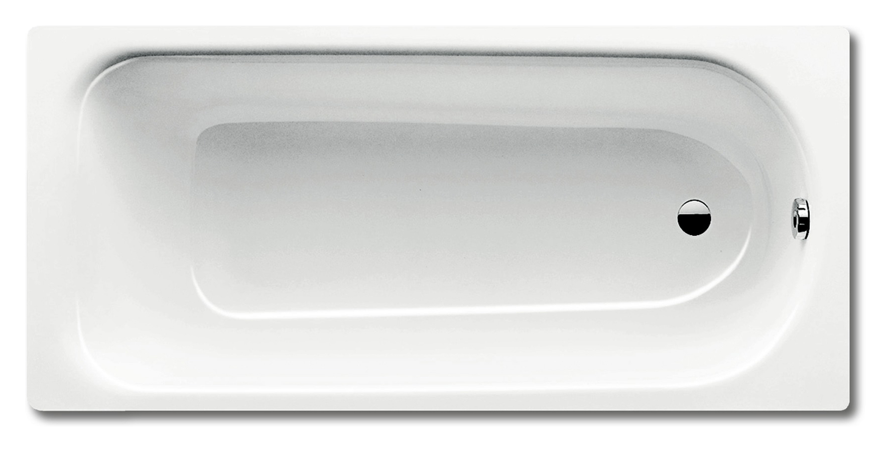 Стальная ванна Kaldewei Advantage Saniform Plus 371-1 112900013001 с покрытием Easy-Clean 170x73