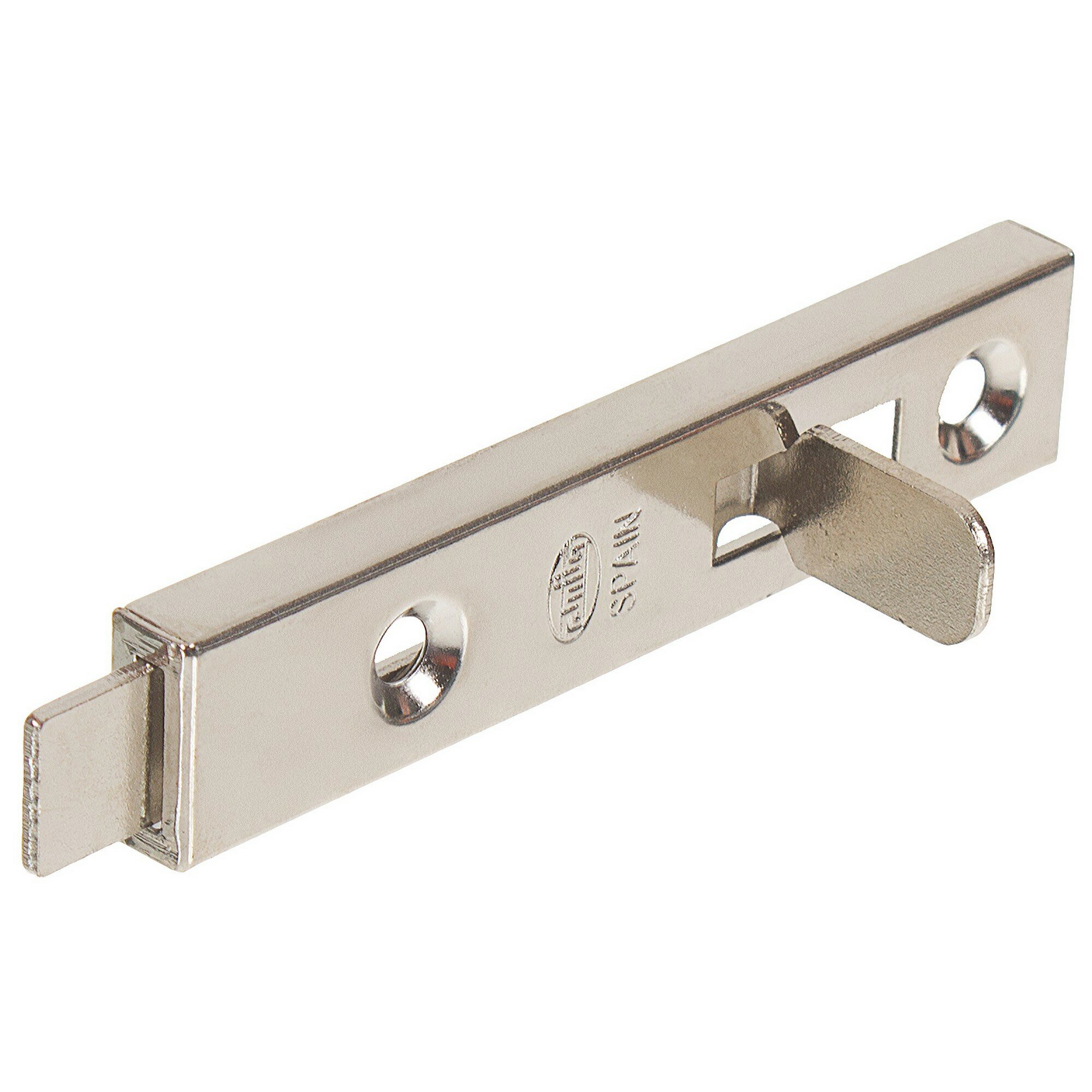 Задвижка механическая Amig Модель 368-70 70x145 мм сталь цвет никель