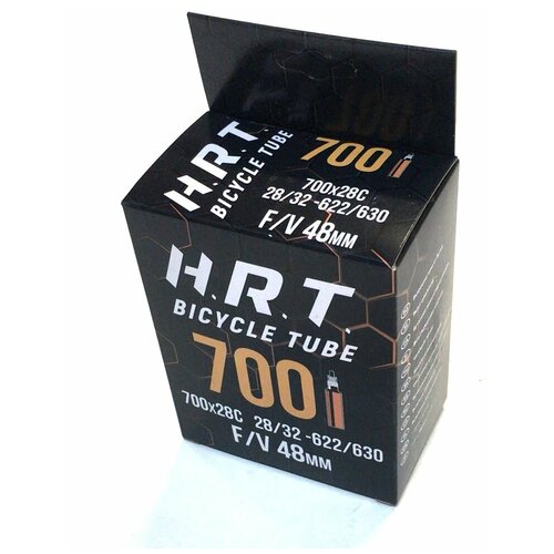 Камера для велосипеда H. R. T 700x28/32c Presta (вело ниппель) 48мм