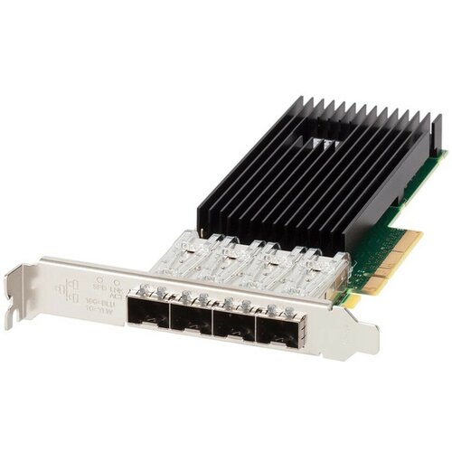 Huawei Ethernet Adapter,10Gb Optical Interface(Intel XL710),4-Port, SFP+(with 4x Multi-mode Optical Transceiver), PCIe 3.0 x8 (CN2M04ITGG) сетевая карта huawei 02311wtu 2 sfp