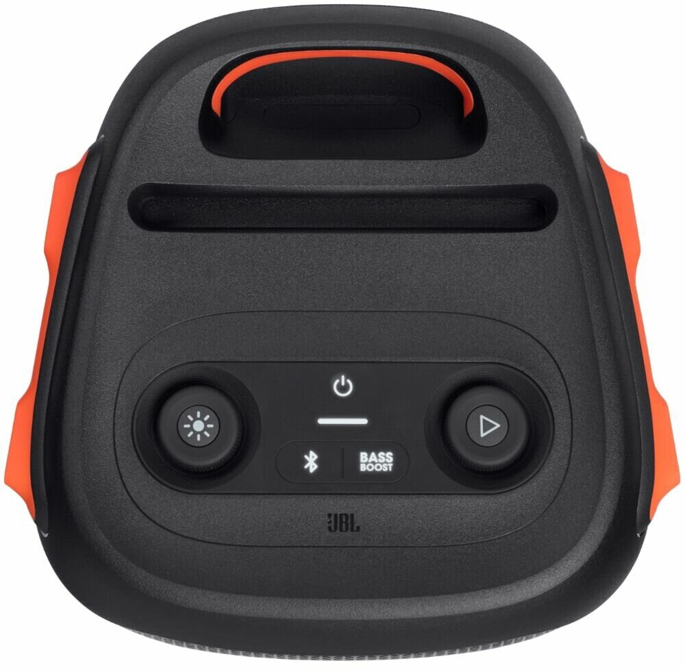 Портативная акустическая система с функцией Bluetooth и световыми эффектами JBL Party Box 110 черная (UK) - фото №7