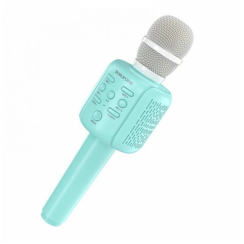 Караоке микрофон BOROFONE BF1 Rhyme karaoke microphone цвет голубой