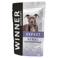 Влажный корм для собак Мираторг Expert Renal при заболеваниях почек 1 уп. х 24 шт. х 85 г