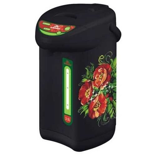 Электрочайник-термос термопот Добрыня DO-487 Хохлома 45л 750Вт нержавеющая сталь 409000₽