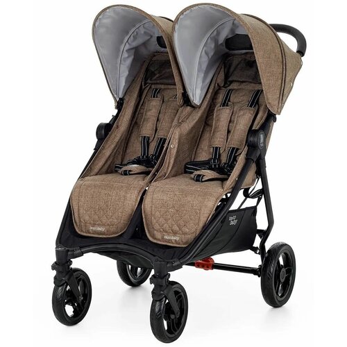 Прогулочная коляска для двойни Valco baby Slim Twin Tailormade / Cappuccino