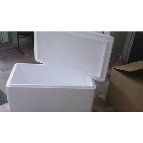 Ящик из пенопласта для хранения и транспортировки продуктов и любого скоропорта, 60-40-20 см