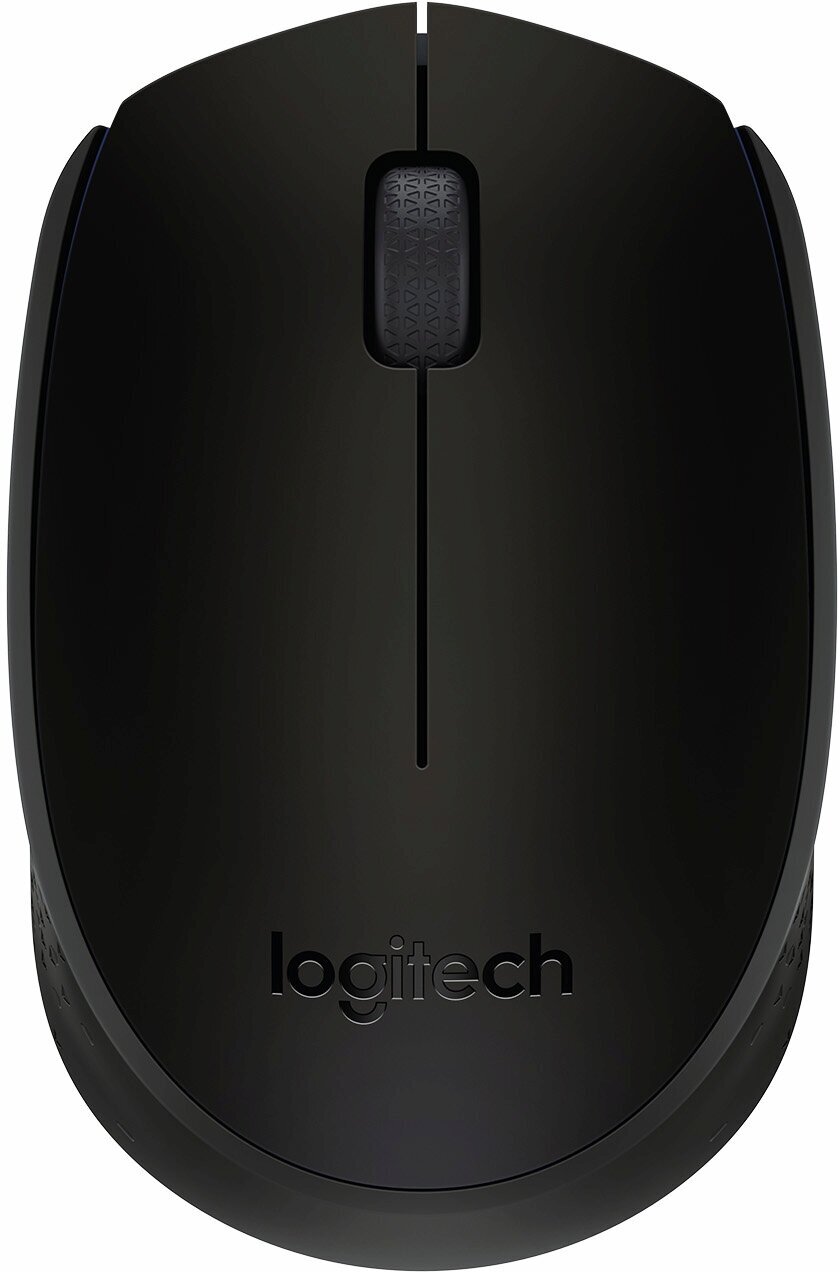 Мышь беспроводная Logitech B170, 1000 dpi, USB, черный (910-004659/910-004798)