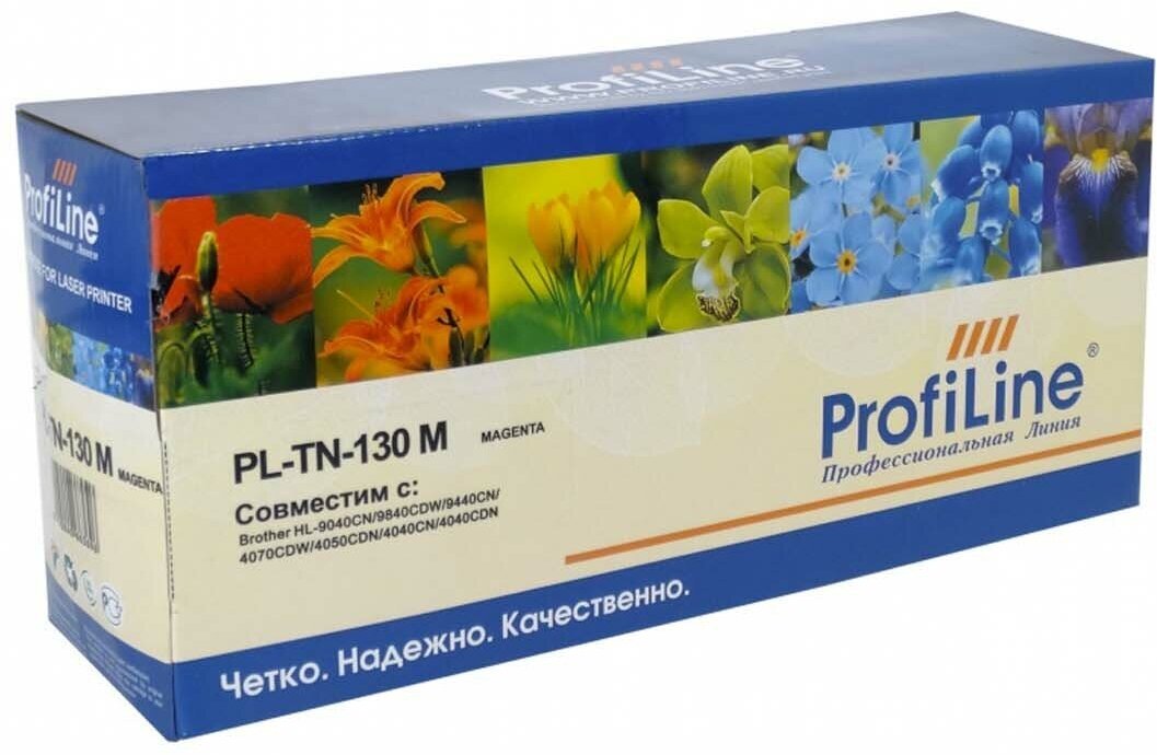 Картридж TN-130M для Brother MFC-9440CN, DCP-9040CN, HL-4040, HL-4050, HL-4050CDN ProfiLine пурпурный