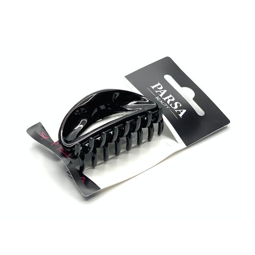 Заколка-краб для волос черный PARSA BEAUTY 87781