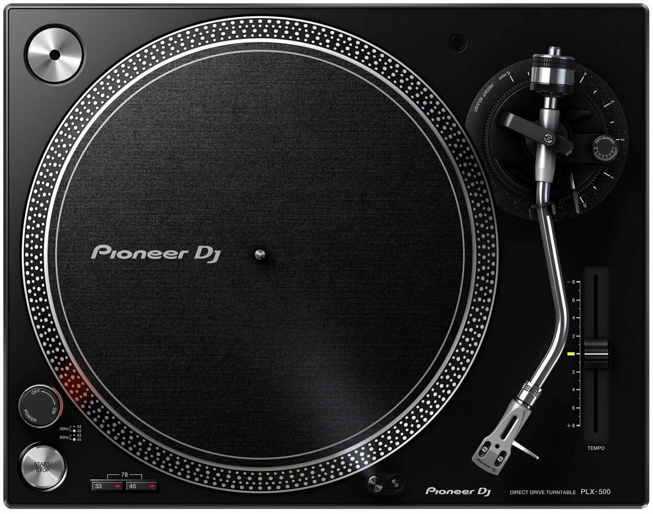 Виниловый проигрыватель Pioneer DJ PLX-500 черный