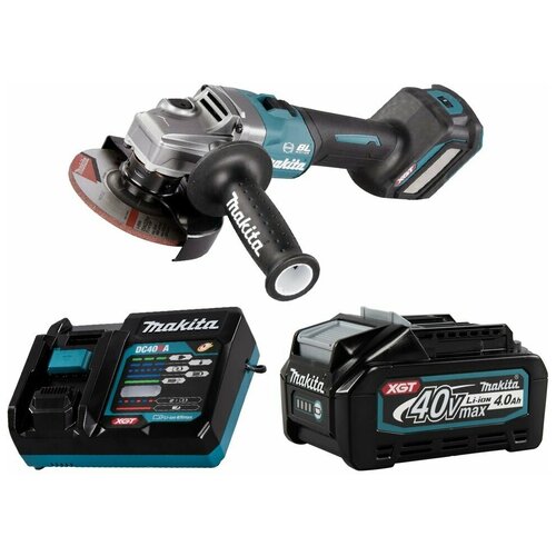 Шлифмашина угловая аккумуляторная 40В XGT 125мм Li-Ion 1x4Ач Makita GA023GM101 5318000₽