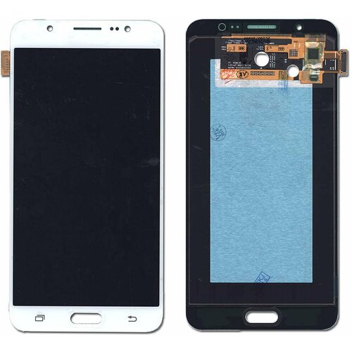чехол задняя панель накладка бампер mypads маяк в черно белом море для samsung galaxy j3 2016 sm j320f ds j320h ds 5 0 противоударный Дисплей для Samsung Galaxy J7 (2016) SM-J710F белый