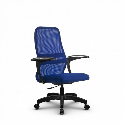 Компьютерное офисное кресло mетта SU-СU160-8Р, PL, Светло-синее