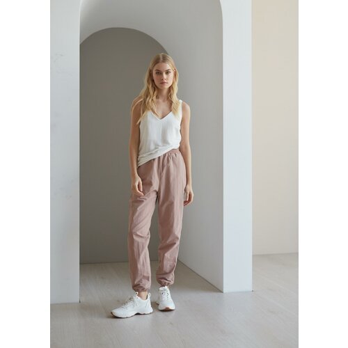 Брюки  Alexandra Talalay, размер XS, розовый