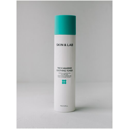 SKIN&LAB Успокаивающий водянистый тонер Tricicabarrier Soothing Toner, 150ml