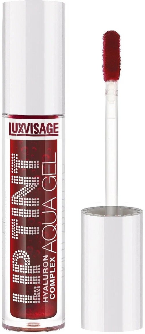 LUXVISAGE Тинт для губ Lip Tint Aqua Gel, 05 wine red