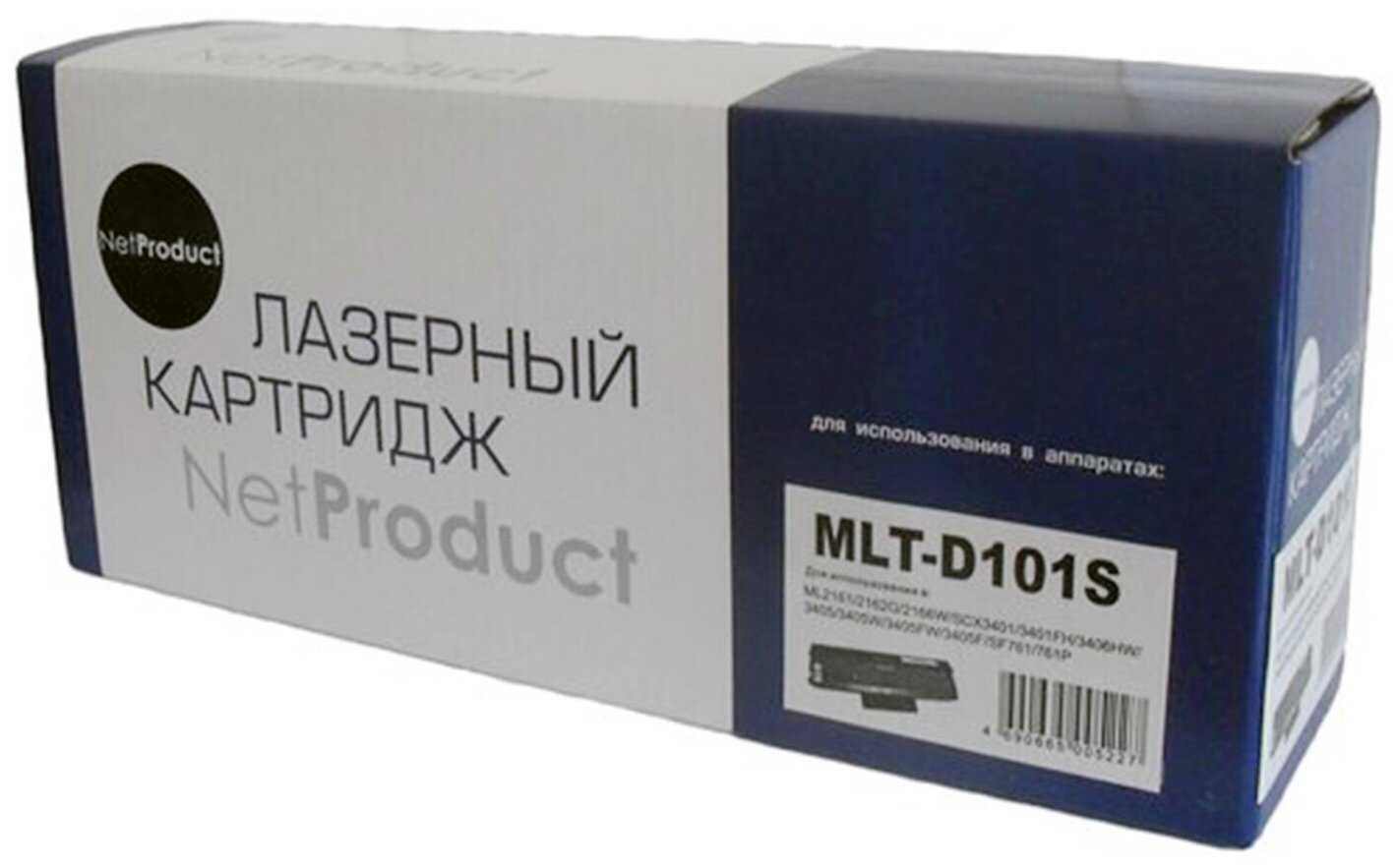 Картридж MLT-D101S NetProduct подходит для Samsung ML2161 2162G 2166W SCX3401 3405 1500стр