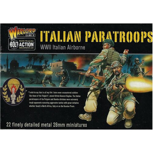 Настольная игра Bolt Action Italian Paratroops