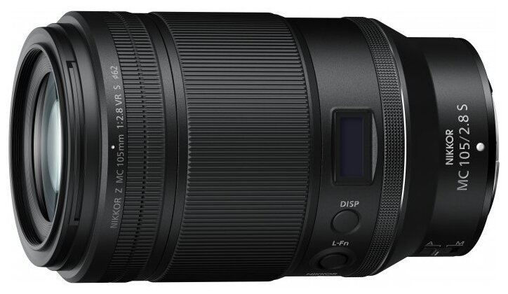 Объектив Nikon 105mm f/2.8 VR S Nikkor Z MC, черный.
