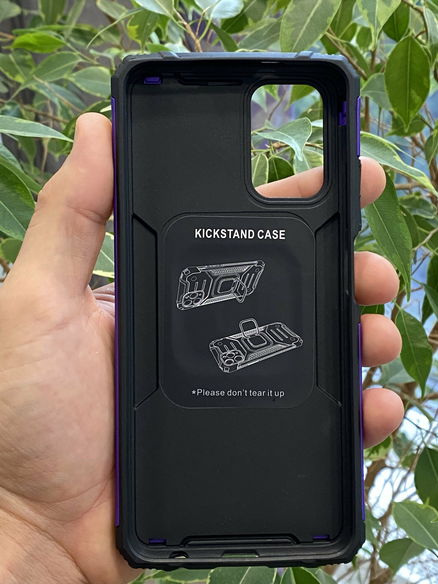 Чехол противоударный для Xiaomi Poco M5s и Redmi Note 10 4G и Redmi Note 10S / Поко М5s и Редми Нот 10 и Нот 10S armor (Фиолетовый) — фото 1