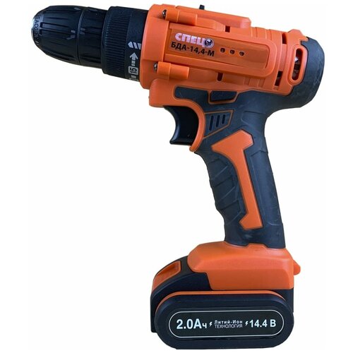 Аккумуляторная дрель-шуруповерт Спец БДА-144-М СПЕЦ-3419 753200₽