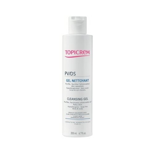 Topicrem Cleansing Gel Очищающий гель для шелушащейся кожи, 200 мл.