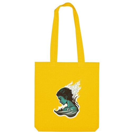 фото Сумка шоппер us basic, желтый