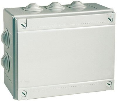 Коробка распределительная 380х300х120мм IP55 с кабельными вводами | код. 54400 | DKC ( 1шт. )