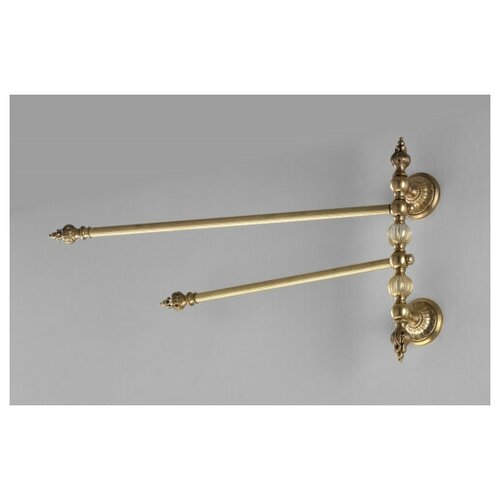 Полотенцедержатель двойной IL PARALUME MARINA SET TOPAZIO BA105/OVTO бронза 450x340x280