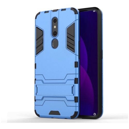 фото Чехол-бампер mypads для huawei p smart z/huawei y9 prime 2019 противоударный усиленный ударопрочный синий