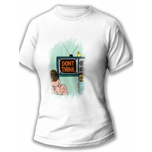 фото Футболка размер xs, белый будь на стиле