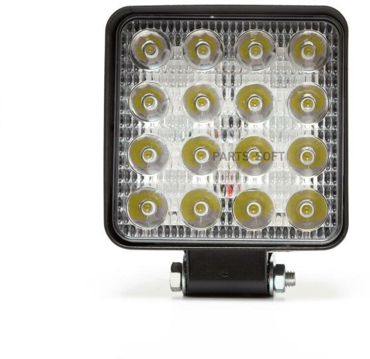 AVTOELECTRICA AE48S-16LED-28HC Фара доп-ая SLIM квадратная, направленный свет, 16 диодов,48W, (110х28х140) 12/24V AVTOELECTRICA AE48S-16LED-28HC