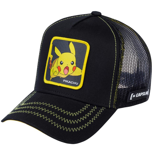 фото Бейсболка capslab pokemon pikachu (черный) 88-224-09-00