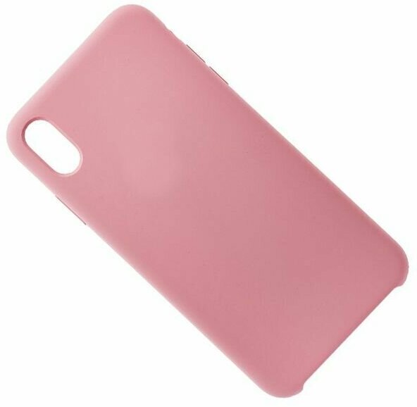 Чехол для iPhone XS Max силиконовый Soft Touch <розовый>