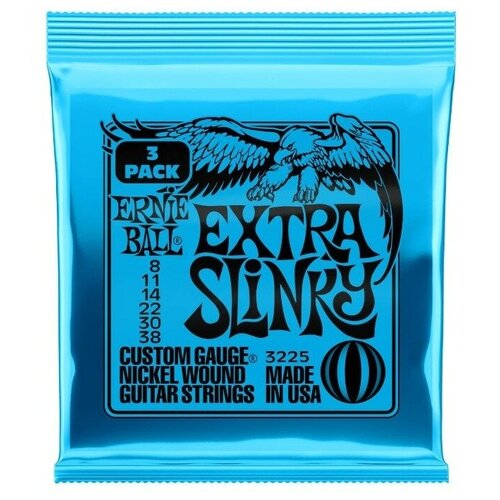 Струны для электрогитары Ernie Ball 3225